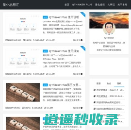 量化思想汇 - 思维量化 量化思维