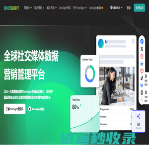 全球社交媒体数据营销管理平台|OneSight