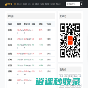 每日金价查询_国际黄金白银实时价格走势图_今日铂金钯金最新行情报价