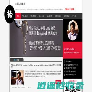 白杨SEO博客-分享网站SEO、新媒体SEO与AI搜索优化学习教程与工具