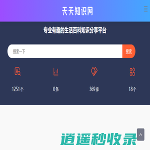 天天知识网 - 优质知识分享平台！