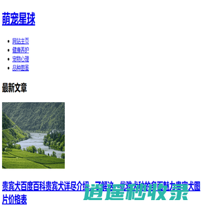 萌宠星球 – 宠物行为与健康百科