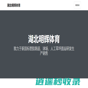 塑胶跑道厂家 - 湖北明辉体育