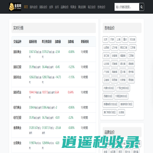 金易网_今日黄金价格_金价行情实时查询