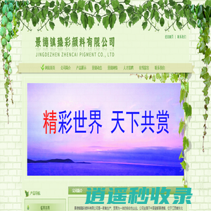 景德镇臻彩颜料有限公司