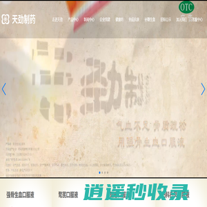 湖南天劲制药有限责任公司-气血骨健康专家