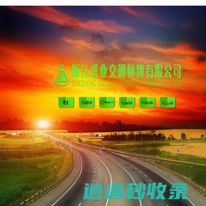 封面页 --- 浙江盛业交通标牌有限公司