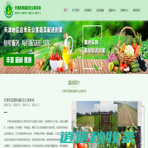 天津无公害蔬菜配送到家|天津无公害蔬菜采摘|天津绿色蔬菜送货上门_天津市武清区福旺无公害农场